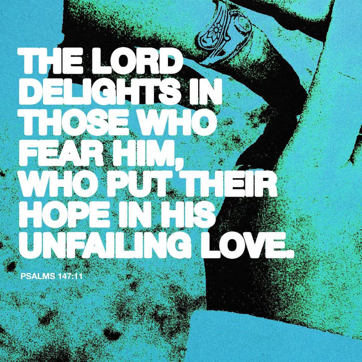 BDawlas's tweet photo. Psalms 147:11 NIV
[11] the Lord delights in those who fear him, who put their hope in his unfailing love. https://t.co/EdUuUMi4TR