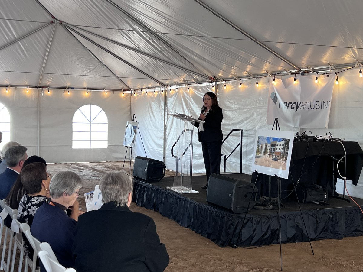 #ICYMI: We recently celebrated the groundbreaking for #MercyHousingMountainPlains community Glendale Senior Apartments! Thank you to our esteemed speakers and to everyone who attended the celebration of this senior living community in #Arizona which will bring 148 new homes🏠