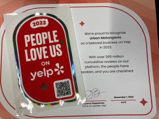 Thank you to all our AMAZING and LOYAL customers who have taken time out of their lives to review us.  WE APPRECIATE YOU! Congratulations to us! 
#urbanmoto #yelp #positivevibes #positivereviews #weloveyoutoo #thankyou #scootering #atx #atxlifestyle #yourock #customersuccess