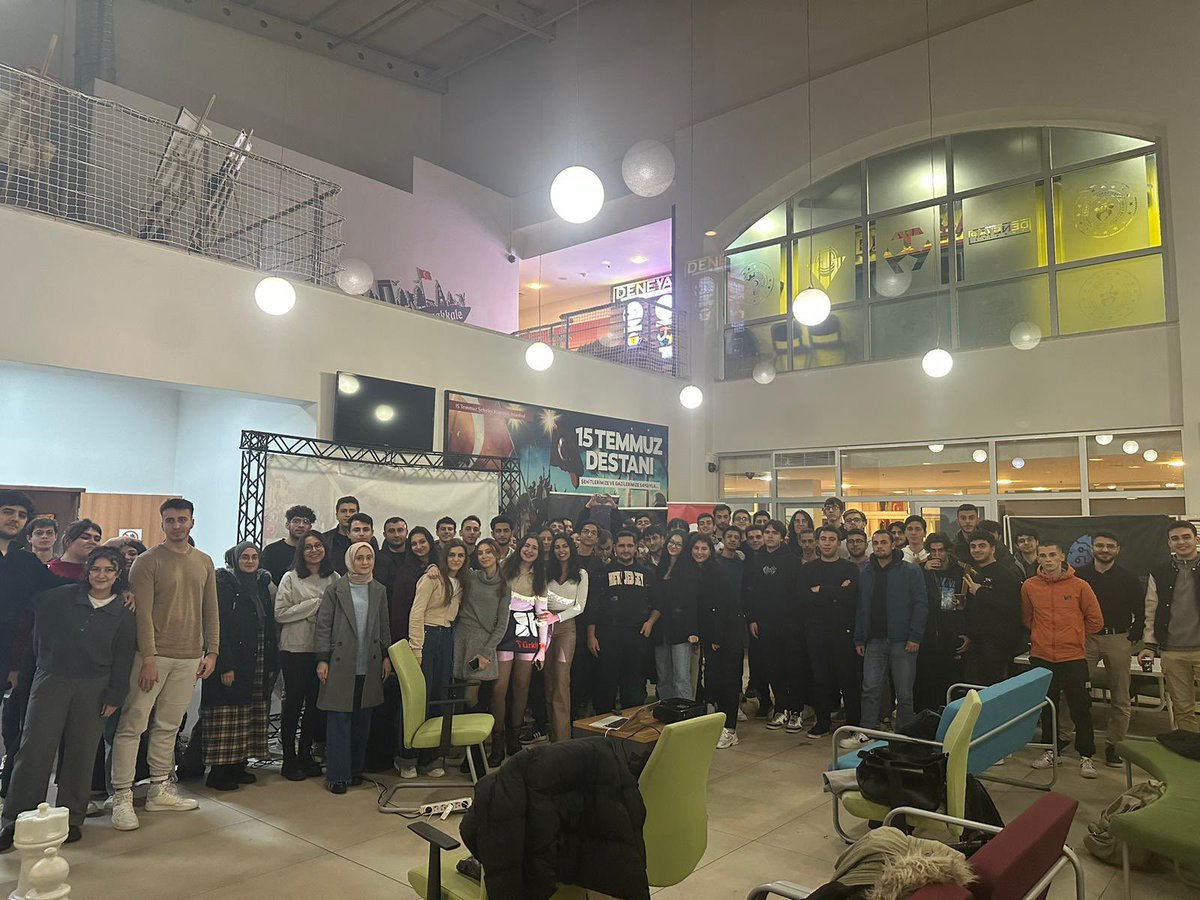 Yeni dönemin ilk etkinliğini keyifle geçirdik. Katılan herkese çok teşekkür ediyoruz🥳🥳 Gelecek etkinliklerde görüşmek üzere 🚀🚀🚀