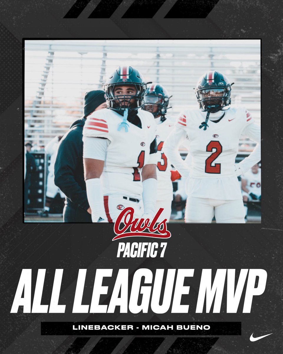 MicahBueno1's tweet photo. Micah Bueno Jr 

Linebacker 
AA in hand
3 for 2 
All Conference LB 
Pac 7 Defensive MVP 
2023 Foothill MVP
Recruitment open
Team captain. 11-0 record. 
Link: https://t.co/tXh7RagXm9 https://t.co/I65b0a5yuV