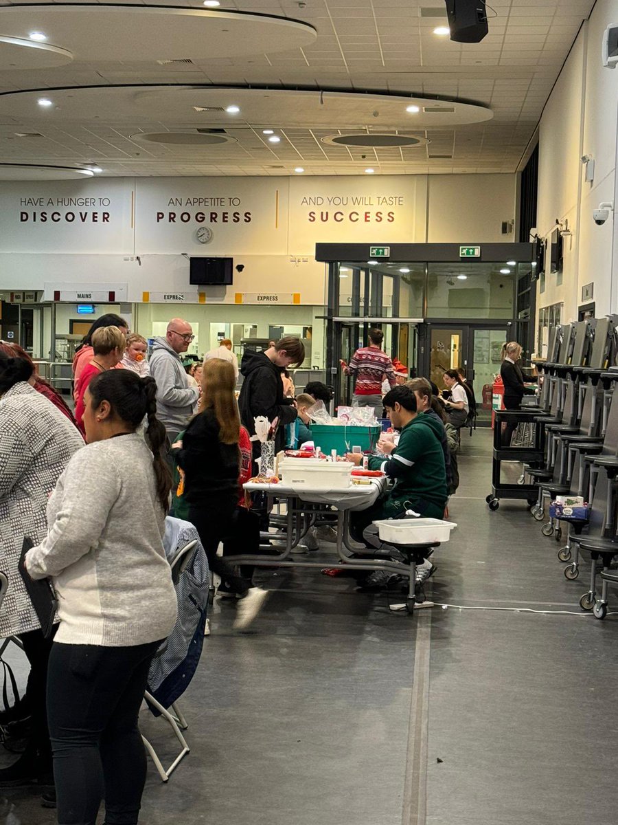 Fantastic <a href="/FalkirkHigh/">Falkirk High School</a> Family Christmas Dinner tonight. Delicious food and great service from our Events Management class. Our Industry Skills class also made the fantastic dessert. Huge thanks to our families who attended and staff for supporting the event.#weareKind #Article31