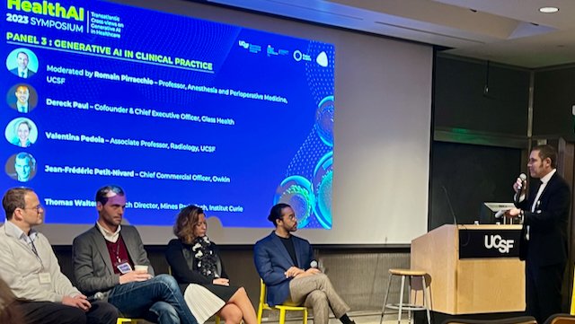 Dereck Paul MD (@dereckwpaul) on Twitter photo Such a pleasure to take part in the incredible #HealthAI conference put on in collaboration between <a href="/QBI_UCSF/">QBI</a> <a href="/FranceinSF/">Consulate General of France in San Francisco</a>.
Thank you <a href="/pirracchior/">Romain Pirracchio</a> and <a href="/Frederic_Jung/">Frederic Jung 🇫🇷🇪🇺</a> for the invitation to discuss our approach to AI CDS <a href="/GlassHealthHQ/">Glass Health</a> as part of your distinguished panel. Such a pleasure to take part in the incredible #HealthAI conference put on in collaboration between <a href="/QBI_UCSF/">QBI</a> <a href="/FranceinSF/">Consulate General of France in San Francisco</a>.
Thank you <a href="/pirracchior/">Romain Pirracchio</a> and <a href="/Frederic_Jung/">Frederic Jung 🇫🇷🇪🇺</a> for the invitation to discuss our approach to AI CDS <a href="/GlassHealthHQ/">Glass Health</a> as part of your distinguished panel.