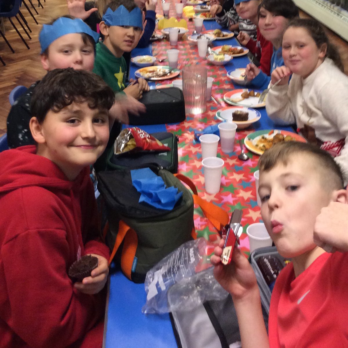 What a lovely Christmas dinner we had today. A big thank you to all the lunch time staff for making it an enjoyable lunch.