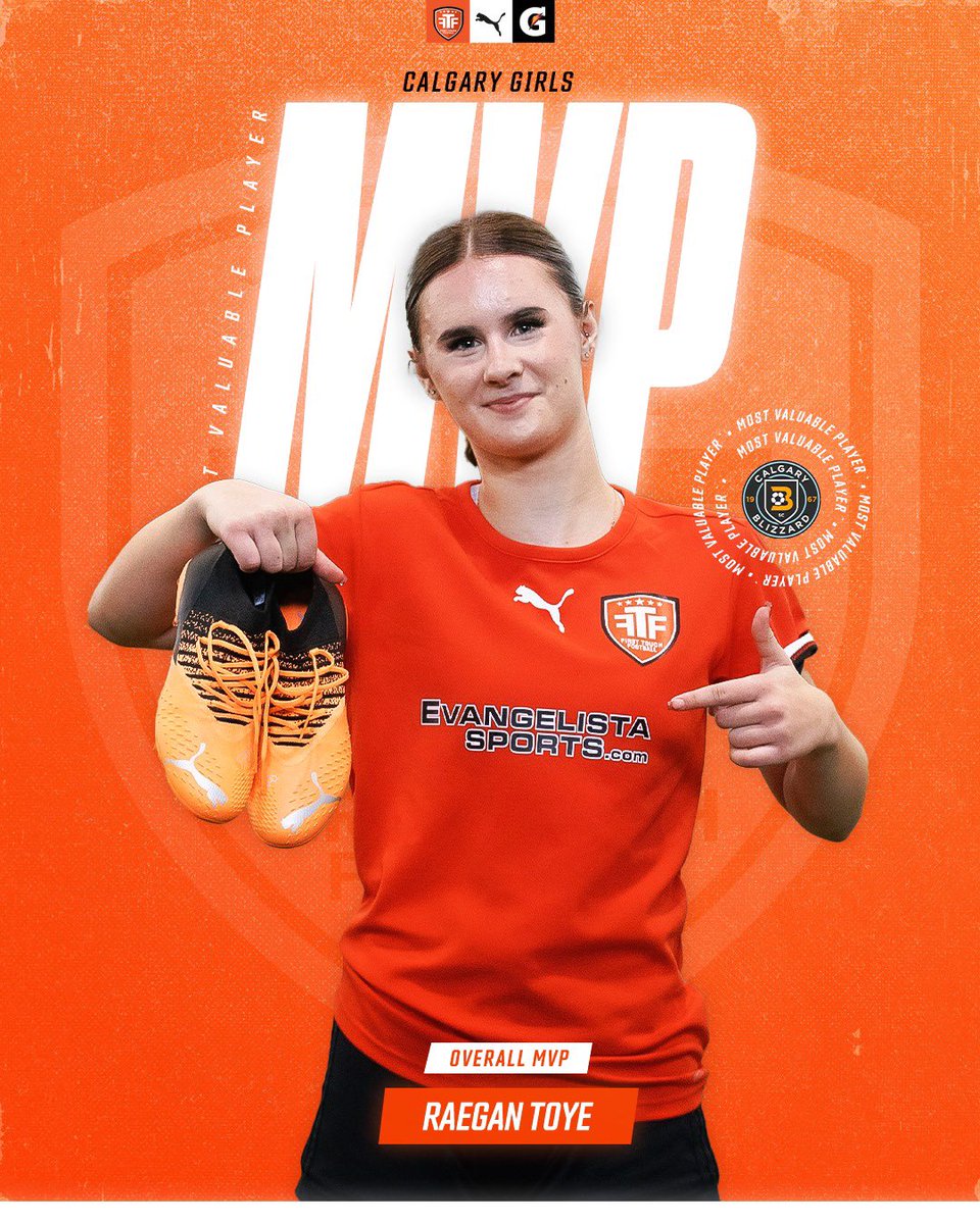 FTFCanada__'s tweet photo. CALGARY GIRLS COMBINE: Raegan Toye - OVERALL MVP π
FTF would like to congratulate Calgary Blizzard product Raegan Toye on her Calgary 2023 Combine Overall MVP Performance π
#FTFCanada #Calgary #WinterCombine #MVP #LeaveYourMark https://t.co/PrXtoX0Mhy
