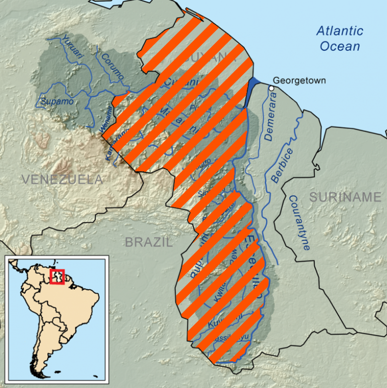 Antiwarcom's tweet photo. US Military Conducting Flight Operations in Guyana Amid Venezuela Tensions
Venezuelans voted to create a new state in #Guayana #Esequiba, a disputed oil-rich region that makes up about 2/3 of Guyana's territory
by Dave DeCamp
@DecampDave #Venezuela
https://t.co/1Icc1O7JGB