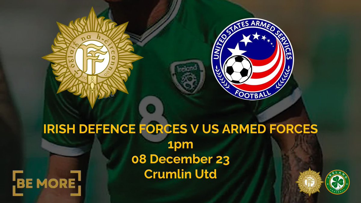 After the U.S beat Canada on Wednesday 1-0, it sets up a winner takes all tomorrow between 🇮🇪 and 🇺🇸. Kick off in Crumlin United is 1300, all support welcome or follow on the link below 🇮🇪 #BeMore #WhyStopNow #COYBIG

youtube.com/live/lT1x0N6bk…