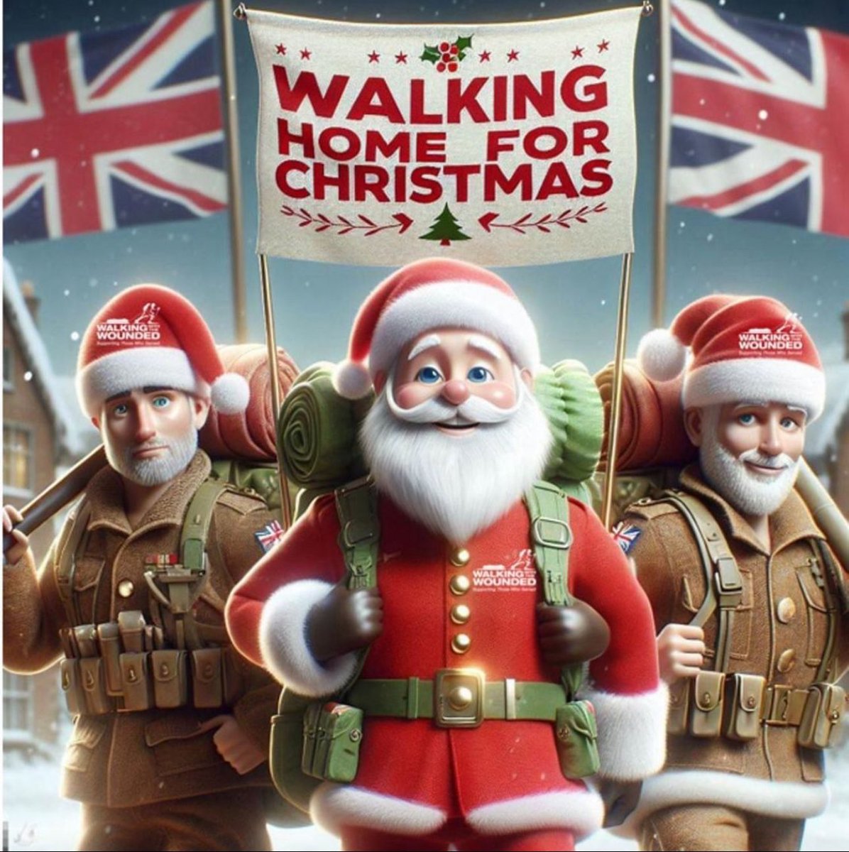 Tomorrow from the NW Walking With The Wounded Hub, a group of us will are #WalkingHomeForChristmas from Canada Street in Manchester to the St. Peter’s Square Cenotaph 

There’s still time for you to join us:

walkinghomeforchristmas.com/users/sign_up

Or if you could, consider a wee donation:
