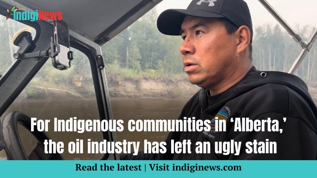 Facing oil spills, evacuations and illness — nations downstream of the oil sands grieve their way of life, as the corporations polluting their water get richer. Read the latest from @Songstress28 👇️ indiginews.com/features/for-i…