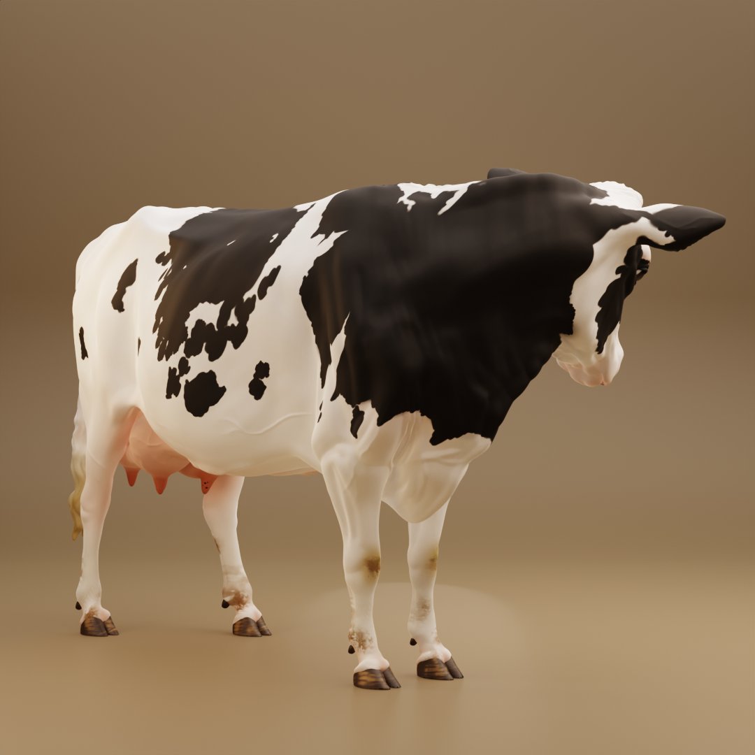 BexbeeStudios's tweet photo. Maybelle the Friesian cow
cows are so fun to sculpt
#b3d #zbrush #cow #animals #3dart https://t.co/L1pMBbKRqK