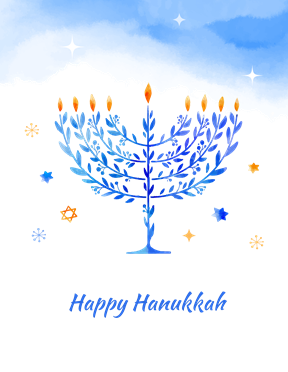 Happy Hanukkah to those celebrating the next eight days. May this year’s festival of lights illuminate your home and bring unity, love and compassion.