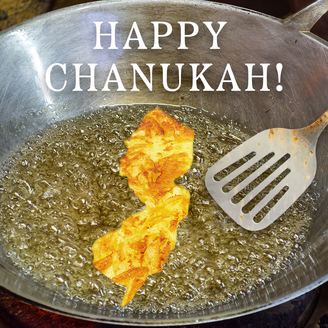 Happy Chanukah 🕎 Jersey ❤️s you a latke!