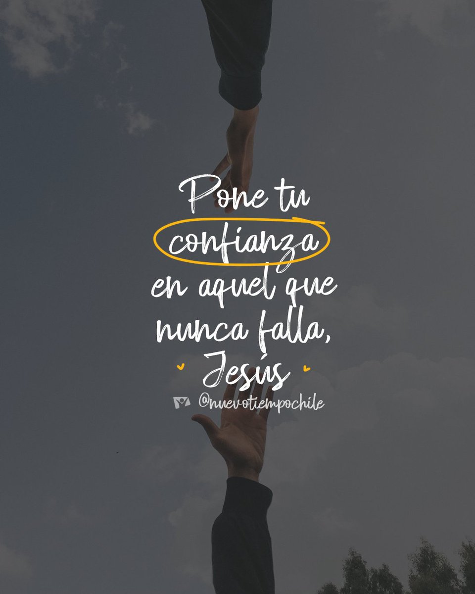 ntchile's tweet photo. ✨"Bendito el hombre que confía en el #Señor, y pone su confianza en él. Será como un árbol plantado junto al agua, que extiende sus raíces hacia la corriente; no teme que llegue el calor, y sus hojas están siempre verdes" 💝 #Jeremías 17:7-8 📖

🙏 #FelizLunes https://t.co/Fl2jz4csZc
