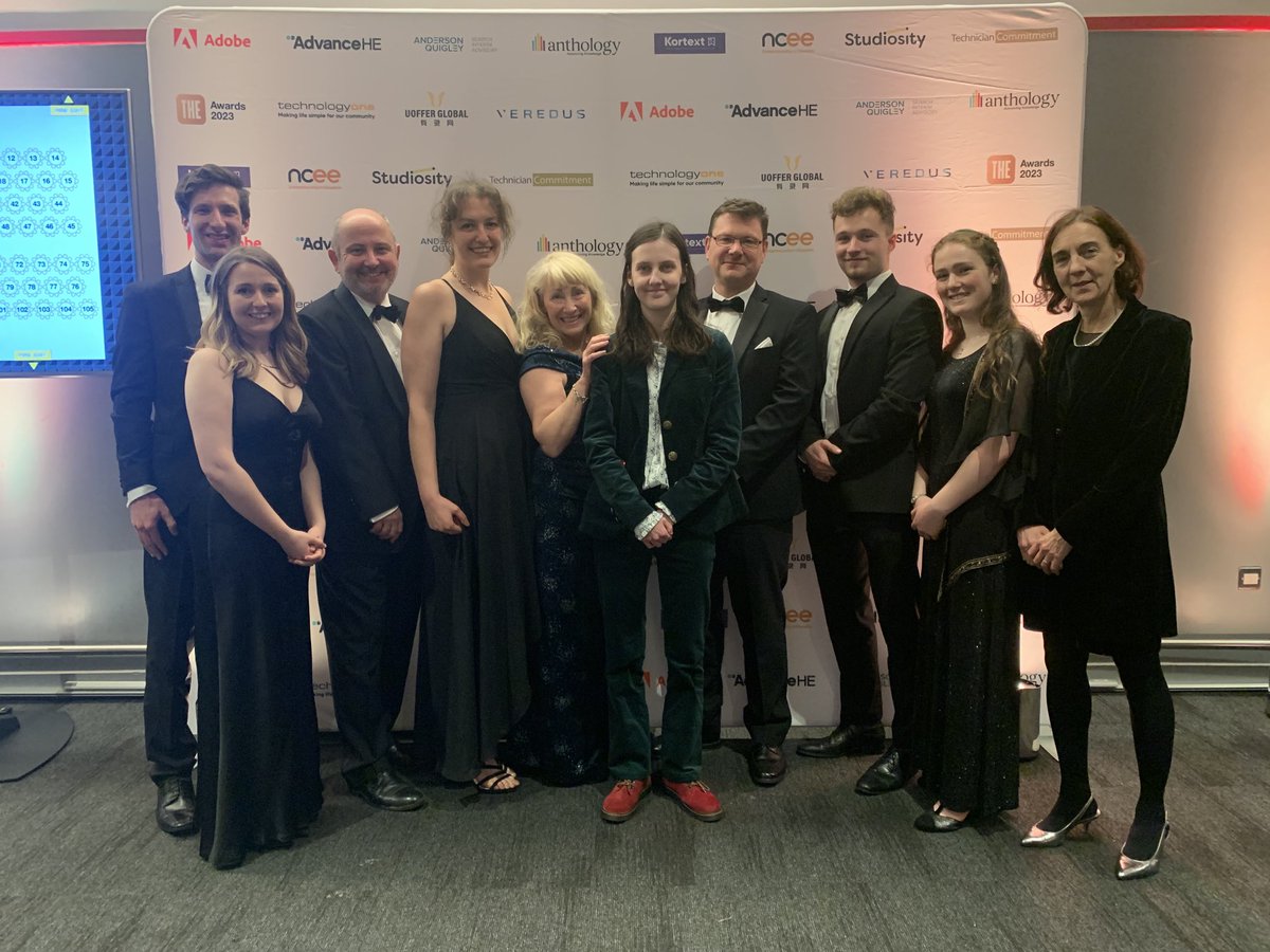 What a team! Super proud to be representing ⁦@thebishopbigdig⁩ ⁦@durham_uni⁩ ⁦@aucklandproject⁩ at the #THEAwards