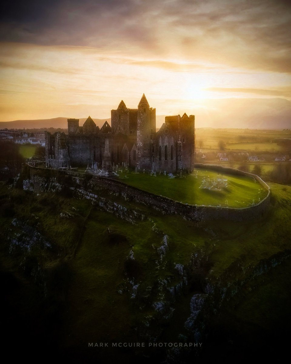 The Rock of Cashel.. Where the Kings of Munster and notably Irelands High King, Brian Ború were seated..