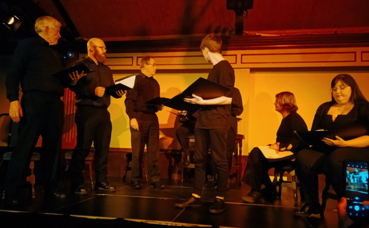 fionamkorourke's tweet photo. Brava to @Byddi and the Armagh Players for their staging of #ToxicRelationships at the Teachers Club, Dublin @Comhlamh
#ClimateWriting #ClimateAction https://t.co/TPleYN0kX7