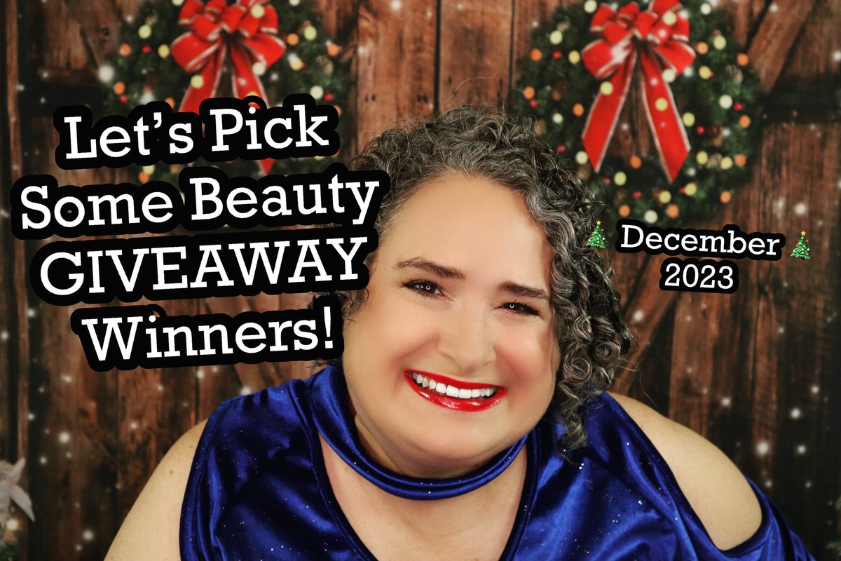 * 💄* New Video Alert *💄* Let’s Pick Some Beauty Giveaway Winners! December 🎄 2023! | BeautyAmaB. youtu.be/oGTuUp_4l-A?si…