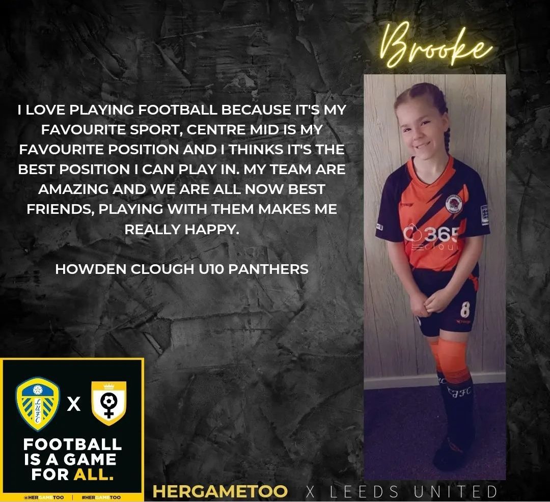 @amyclement94 <a href="/HerGameToo/">Her Game Too</a> <a href="/HGTxLUFC/">HGTxLEEDSUNITED</a> #HerGameToo <a href="/HerGameToo/">Her Game Too</a>