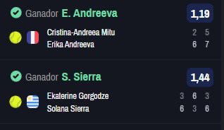 Racha de 42 ✅ de los últimos 48 Picks enviados por parte de <a href="/gambler_picks/">🎾 gambler_WTA_picks 🎾</a> por Telegram FREE! 🍾

Su canal ➡️ t.me/+bWc3YZICZfk2Z…

Mañana más Picks 🎾