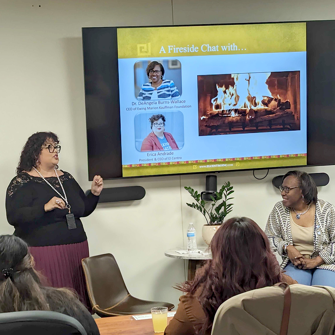 “For me, it’s important not to just host meet and greets at the FDN, it’s important to host them out in the community so I can see the community El Centro serves and the work they do in their own home,” said Dr. DeAngela Burns-Wallace in #KCHispanicNews. bit.ly/3RcCMGx