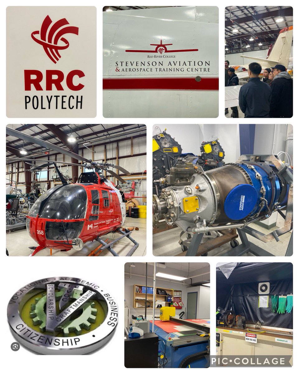 AMMOP at Tec Voc would like to thank RRC Polytech Stevenson Campus for the tour and information on their AME and AMT courses. Thank you for the continued support and partnership. #tecvoc #avation #careerchoices #rrc