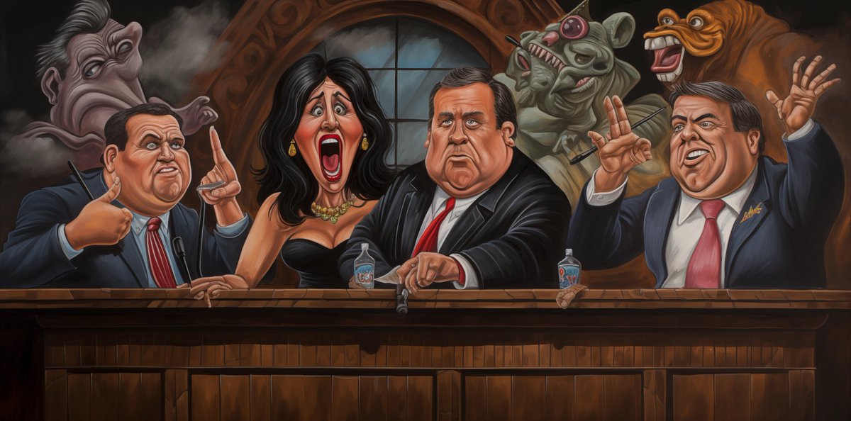 JensThieme's tweet image. Today’s News: Nikki Haley, Ron DeSantis, Vivek Ramaswamy, Chris Christie clash at republican presidential nomination debate.

#aiimages #aiimagecreation #artificialintelligence #nikkihaley #rondesantis #vivekramaswamy #chrischristie #republicandebate #presidentialelection #usa