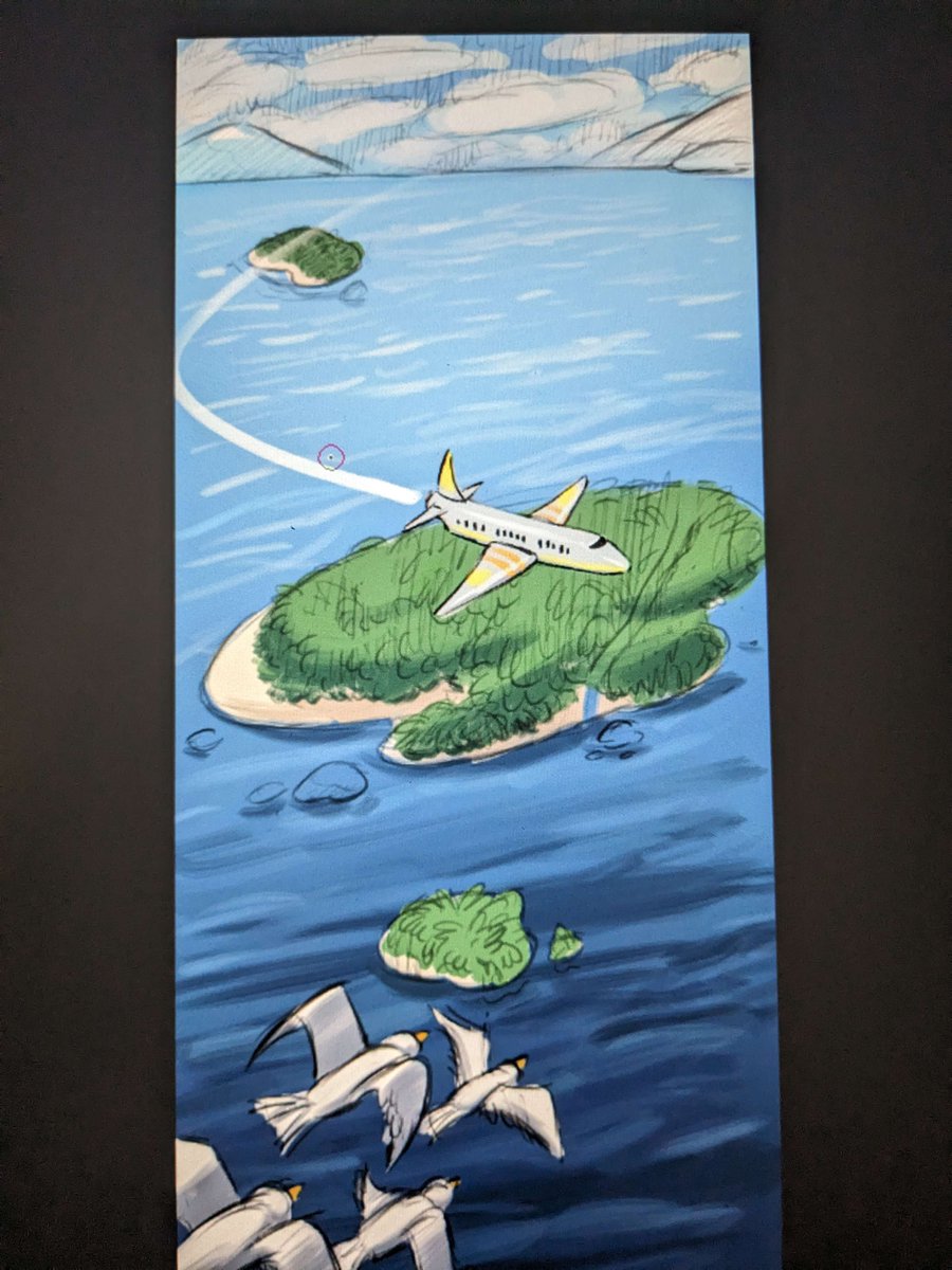 Jr3dAmaris's tweet photo. Sneak peek into the artwork and drawing vibes for our game intro.
🎶🦈

Art done by @jeffvossart

#3dart  #developer #punk  #skate  #surf  #WIP  #2d  #mobilegames  #badtrip https://t.co/O5Ihzpxxnr