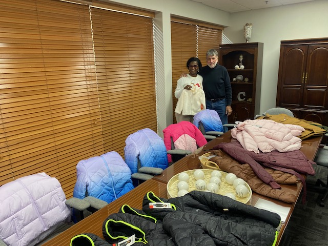 CCJacksonMS's tweet photo. Special thanks to St Francis Parish Madison (KC Council 9543) for donating coats to children within our programs. The Bible reads, "In the same way, let your light shine before others, so that they may see your good works and give glory to your Father who is in heaven." https://t.co/pTQa65jp44