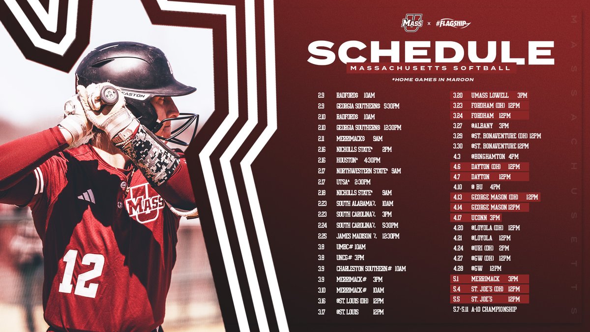 UMass Softball tweet media