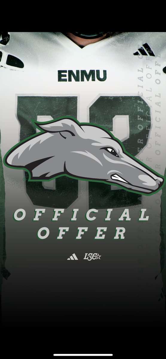 After a Great Conversation with @CoachKelleyLee I’m blessed to receive a offer from @ENMUFootball 
#GoHounds