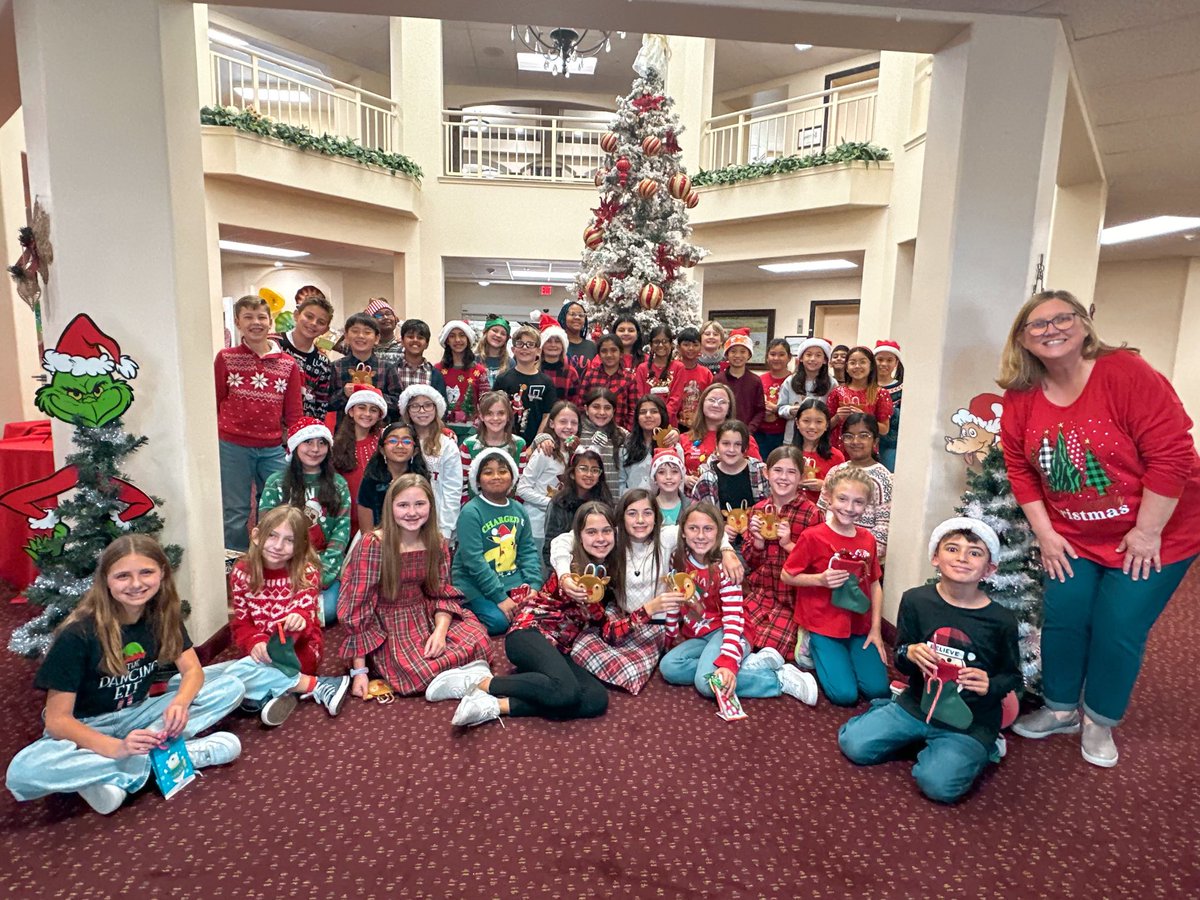 cherry_aimee's tweet image. Today our Norton 4th &amp;amp; 5th grade choir sang at a local retirement home. There were smiles, hugs, and tears; it was a beautiful experience for everyone involved. I sure do love the connections between our schools &amp;amp; the Allen community! ❤️