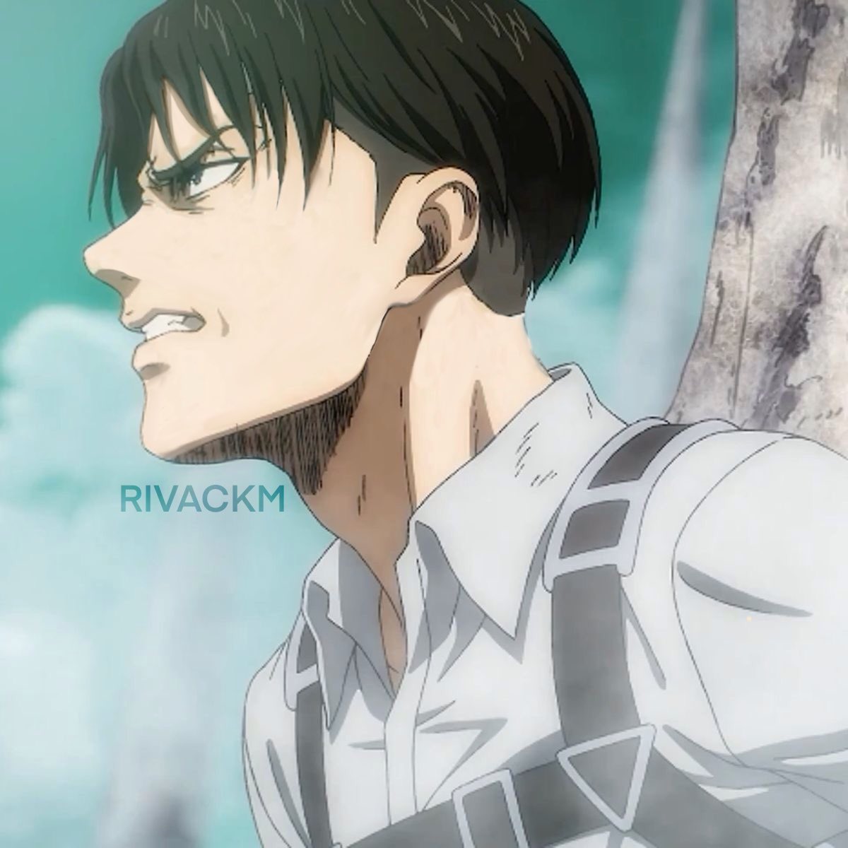 rivackm's tweet image. Edit by me #leviackerman #AttackOnTitan #AttackonTitanFinalSeason