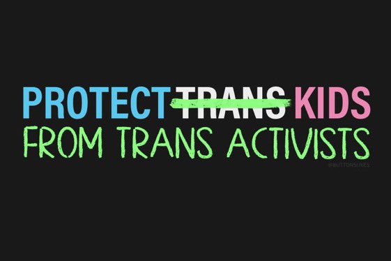 PedanticGene's tweet photo. @TheDemocrats Why do you want to put kids on debilitating drugs, surgically mutilate and sterilise them??? https://t.co/RWfz2vxdZu