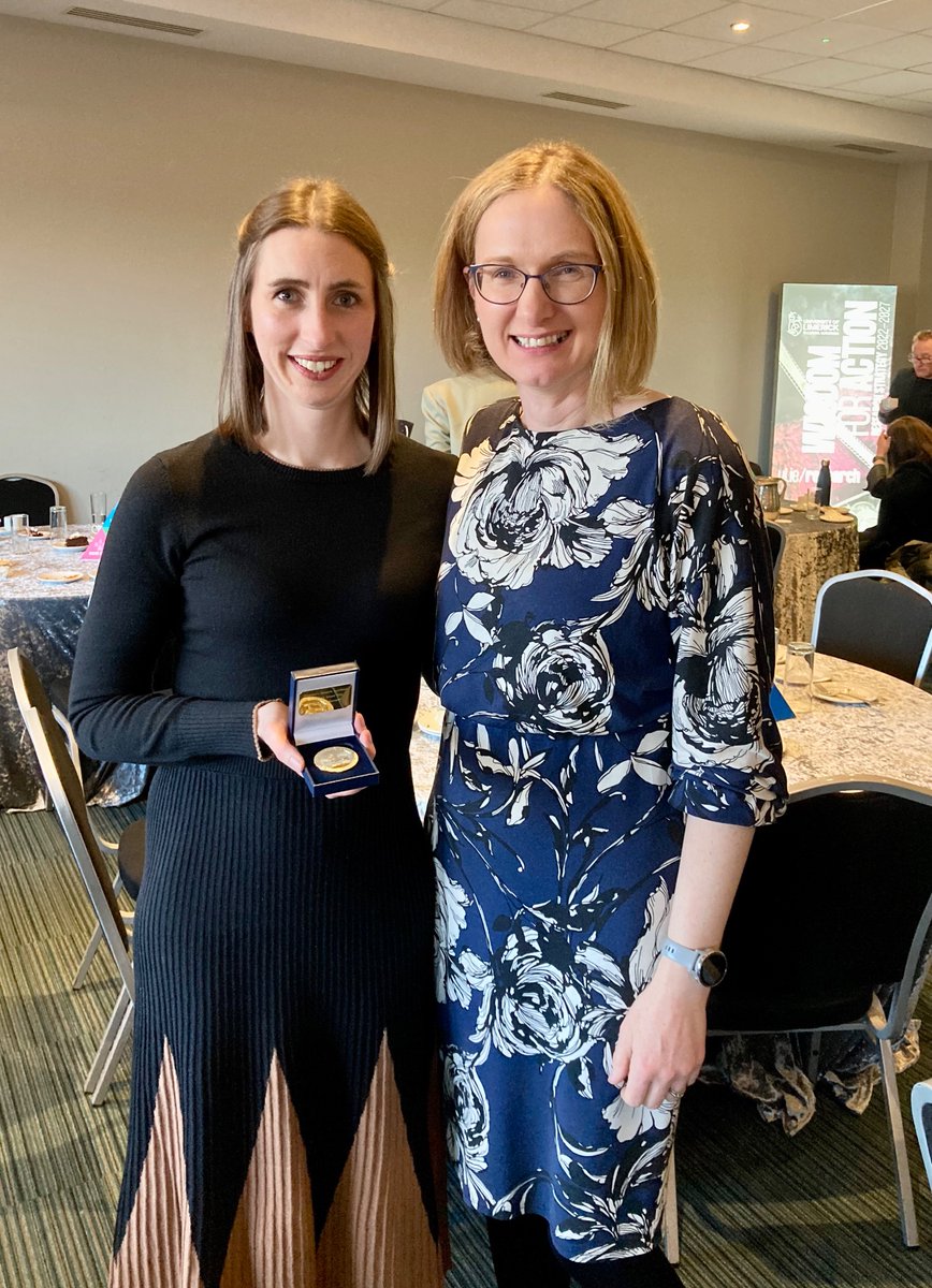 Congratulations of the highest order to @clo2me on winning the @UL Presidents Award for Early Career Researcher! So proud to have been a small part of your PhD research journey in @AlliedHealthUL and @ARC_UL Wishing you Continued success with @GLAD_Ireland! @hrbireland