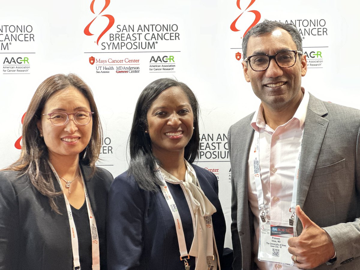 killthecancer's tweet photo. Felt wonderful catching up with colleagues and collaborators at the most influential Breast cancer conference!! https://t.co/6gY7eCWXEg