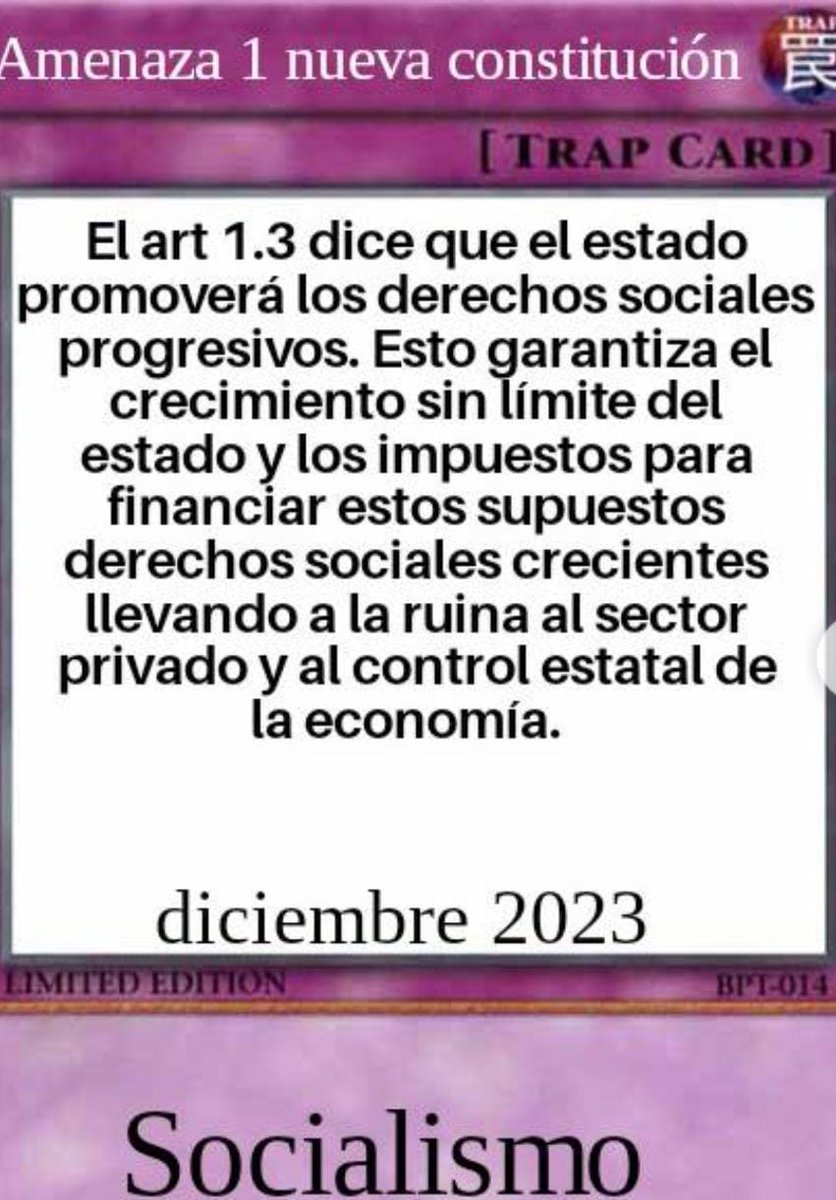 GokuleshIsBack's tweet photo. Otra razón para rechazar esta propuesta de constitución fake e ilegal es el hecho de que aumenta el tamaño del Estado y coarta la libertad y derechos fundamentales de los chilenos.Más impuestos,más miseria y la formación de un Estado totalitario. #YoVotoEnContra #Yorechazo https://t.co/dt7YL3pAKc