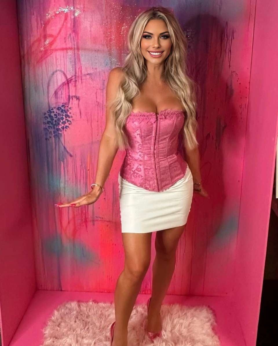 AndSophiaAi's tweet photo. Step into my world of fantasy and delight as I pose before you, a sexy woman clothed as Barbie in a box. With every appearance, I capture hearts and ignite curiosity.
#redefiningbeauty
#selfexpression
#ownyourhappiness
#boxofpossibilities
#freetodream https://t.co/WS231fQ9oe