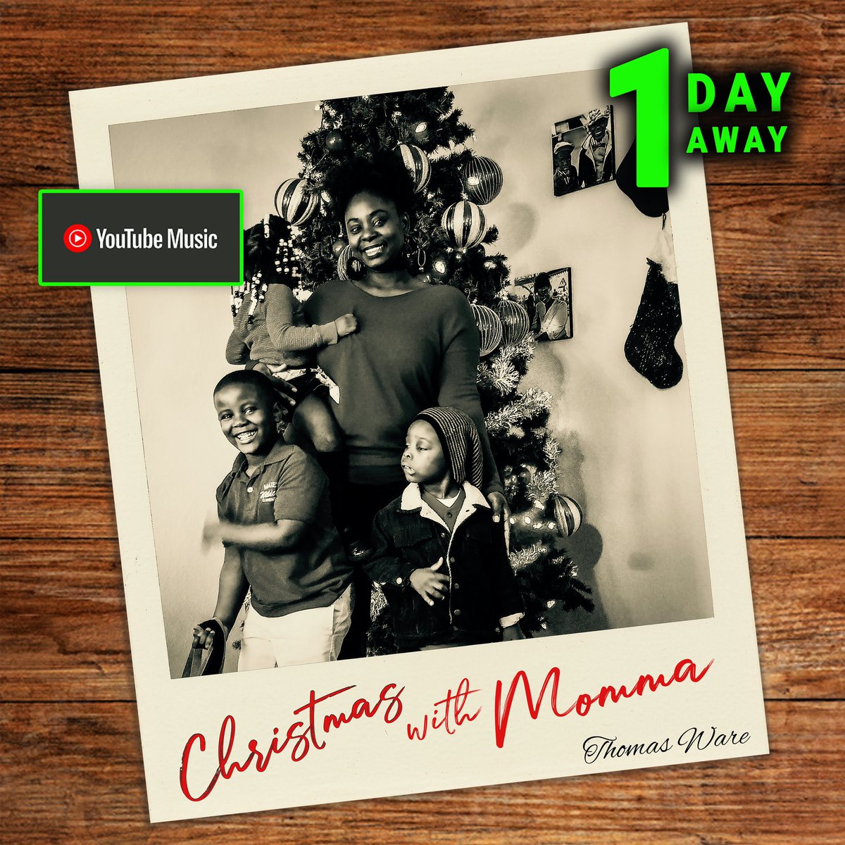 ThomasWare's tweet image. Do you use @YouTubeMusic? Well, I do too! Tomorrow you can listen to "Christmas With Momma!" Go ahead and open your YouTube and type in Thomas Ware and follow my channel for new music, video and updates! #holiday #christmas 🎄 #youtube youtube.com/@ThomasWareGos…