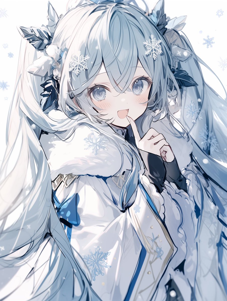 cocotte_ai's tweet photo. #初音ミク　雪ミク https://t.co/N4mtE1QZeb