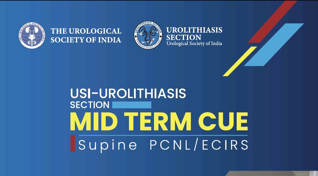 🚨 Conference Alert 🚨an event by @usioffice urolithiasis section @ainuindia Chennai. #supinepcnl New Rage or Revisit? #ecirs Gimmik or a Game changer? Let’s find out this weekend @ArunkumarDr @doctorvenki @YouthUSI @drnanjappa @drsiddalinga @Vikramsridhara2 @drabhaymahajan