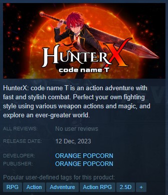 HunterX on Steam