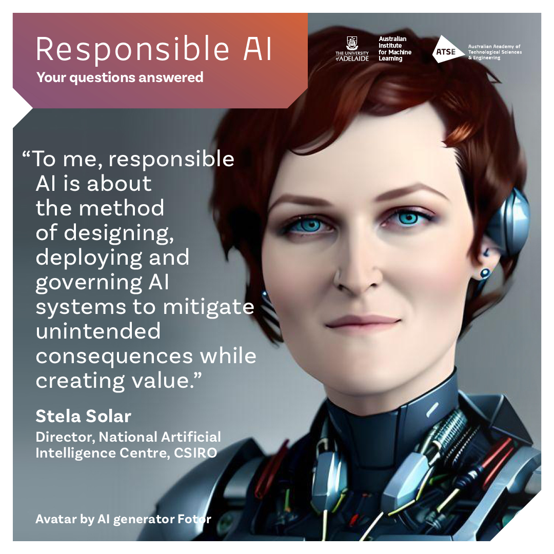 AI is all around us, helping solve problems across many aspects of our lives. 👊 😁 

In our #ArtificialIntelligence report published with <a href="/TheAIML/">Australian Institute for Machine Learning</a>, <a href="/stela/">Stela Solar</a> from <a href="/Data61news/">Data61</a> shows us all the places that AI is already being used.

Read her full essay here: atse.org.au/news-and-event…