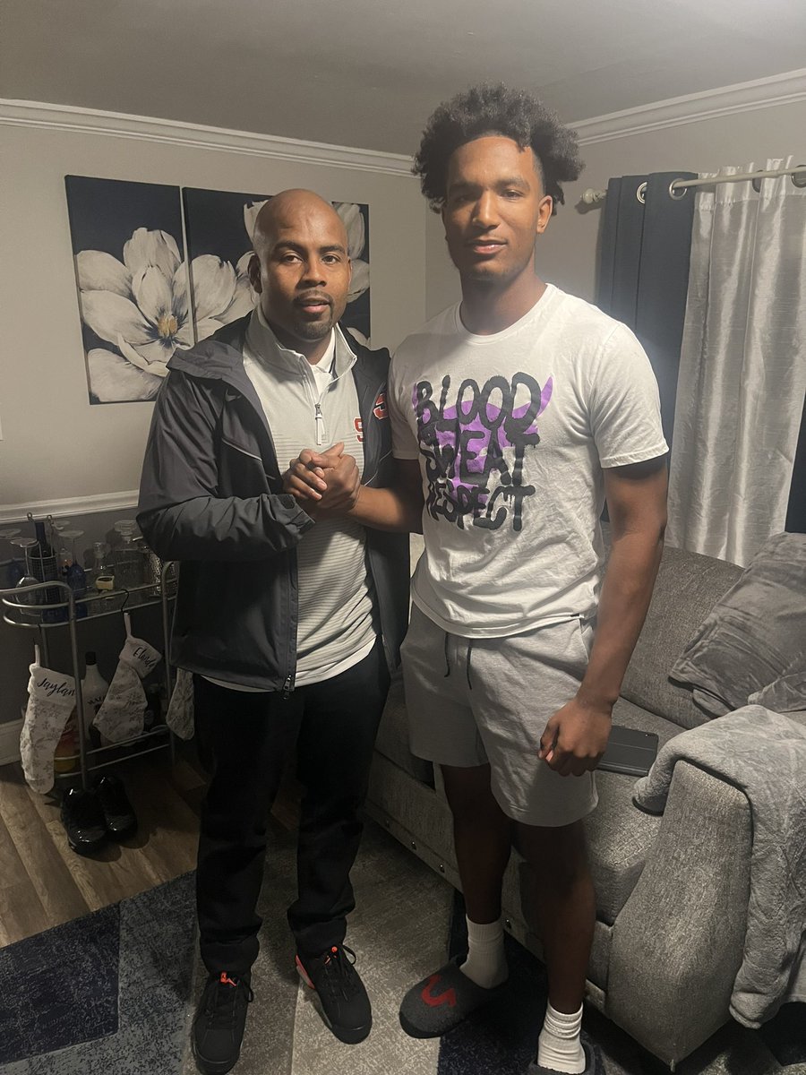 JERSEY!! I appreciate you stopping by to see my family and I 💯 Can’t wait to get up to ‘Cuse this weekend🍊