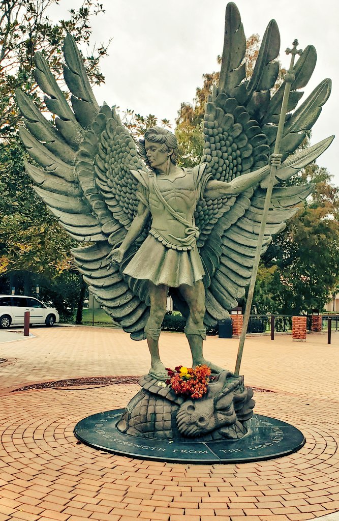 ImSETonx's tweet photo. Taxiarchos. Saint Michael. https://t.co/qWkXowMtGz