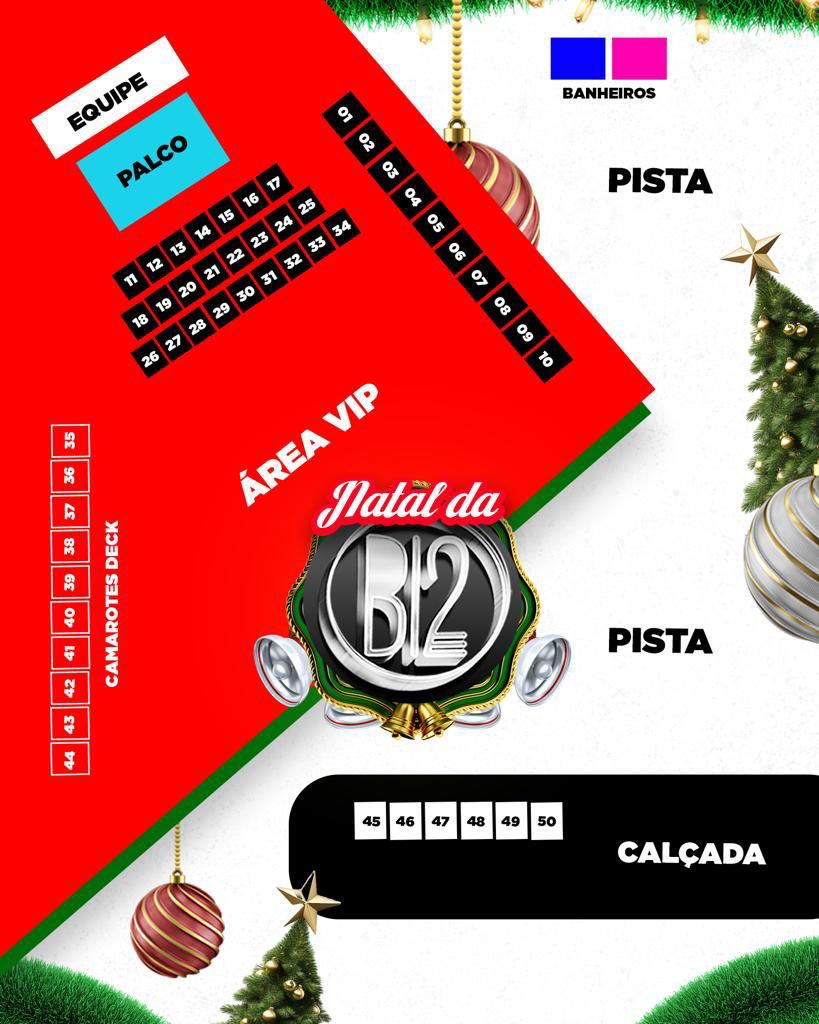 Ainda temos Camarotes disponíveis para nosso evento de Natal. Interessados é só chamar no WhatsApp 21983653170