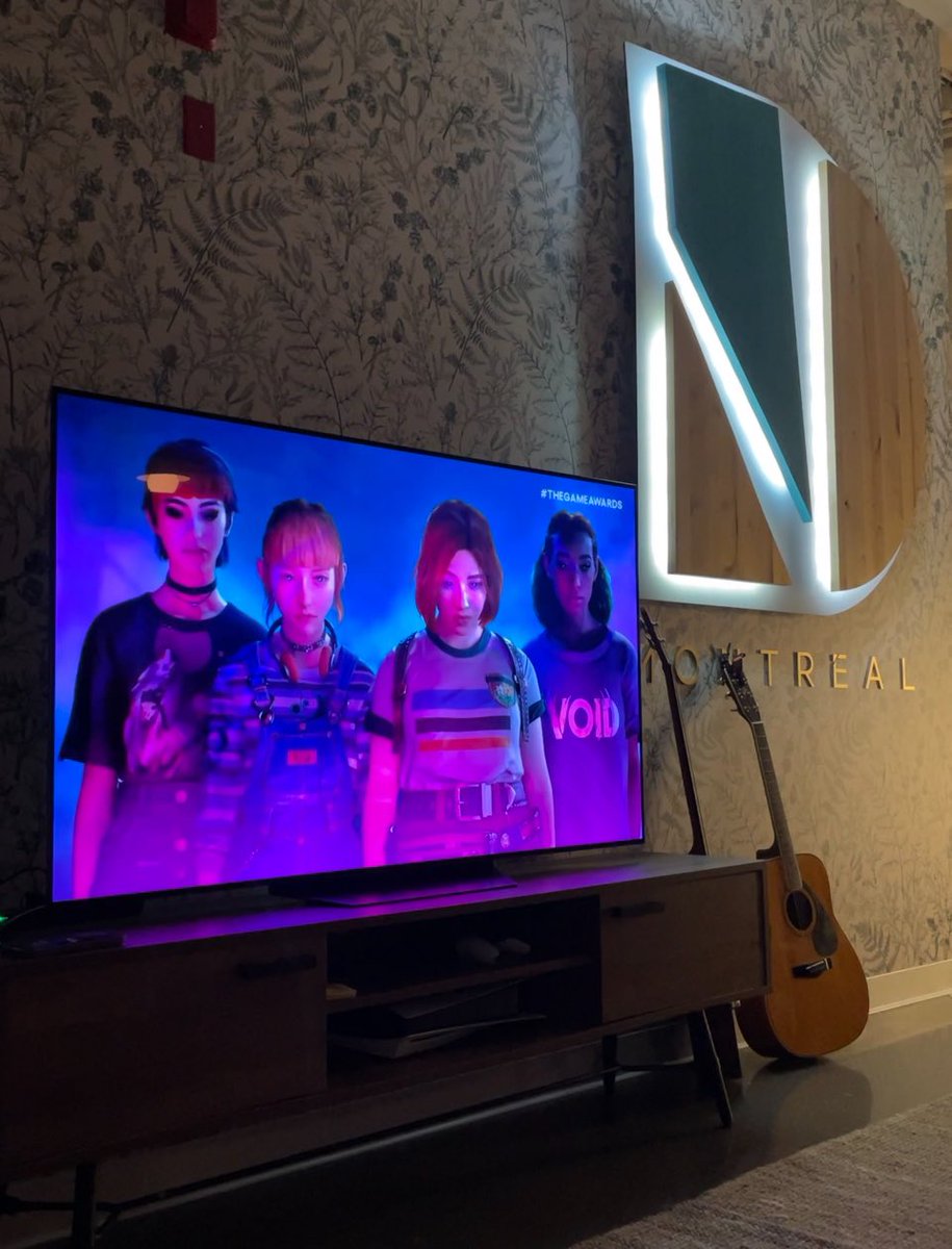 DONTNOD_Michel's tweet image. We were watching the reveal at the studio with the team. 
I’m so happy to finally show you glimpses of our new characters! 
💚🧡💜💙