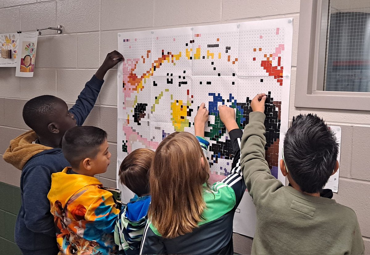 Trying desperately to complete this Stick Together poster by Christmas Break.  The kids are sure it's a Pokémon Ball...we'll see. 😉
<a href="/HumbleISD_BBE/">Bear Branch Elem</a> <a href="/byStickTogether/">Demco StickTogether</a> <a href="/HumbleISD_lib/">Humble ISD Libraries</a> 
#thehumblelibrarian