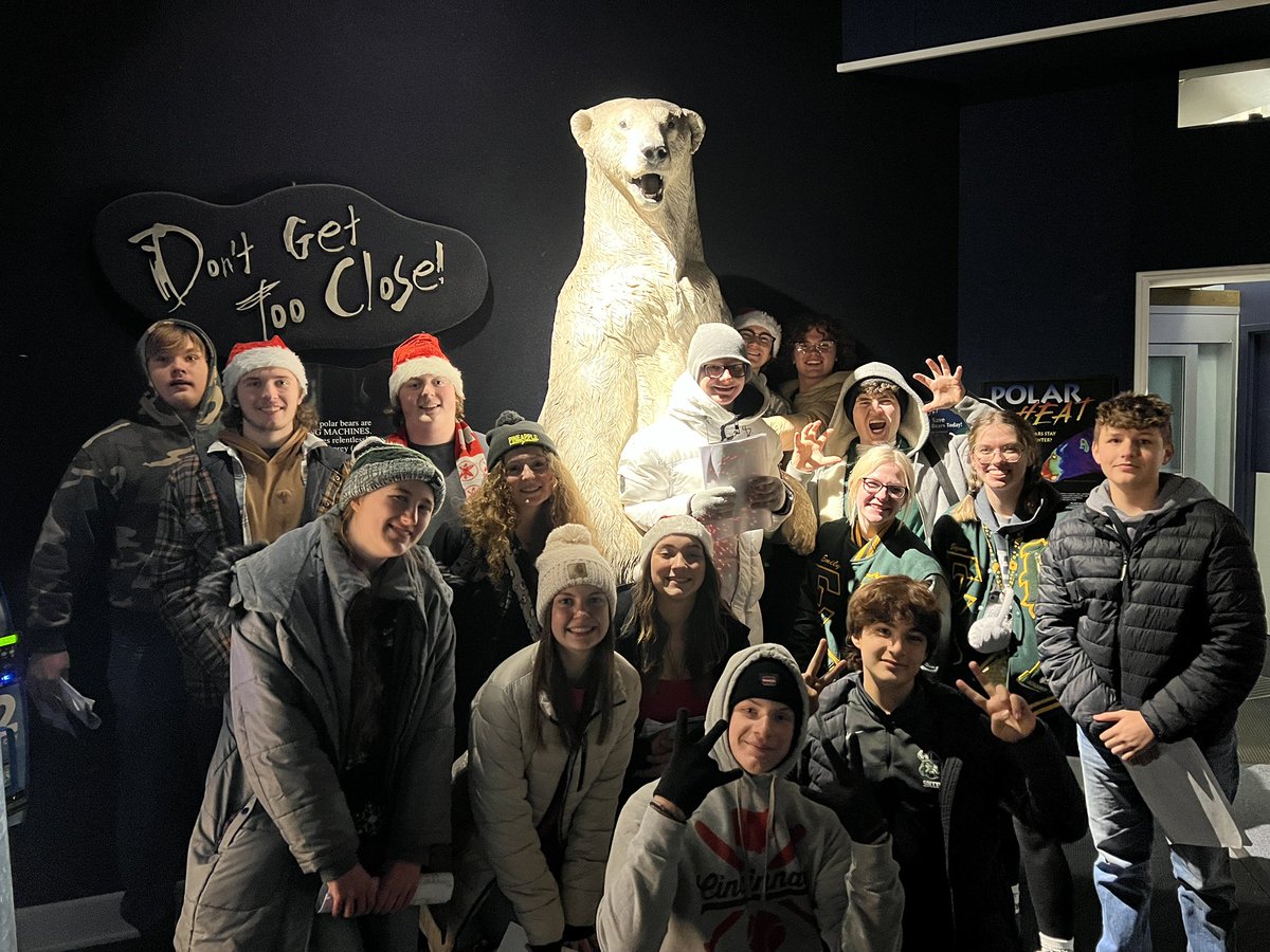 Busy day for Viking Voices caroling at senior centers in Delta and Wauseon, and at the Toledo Zoo.