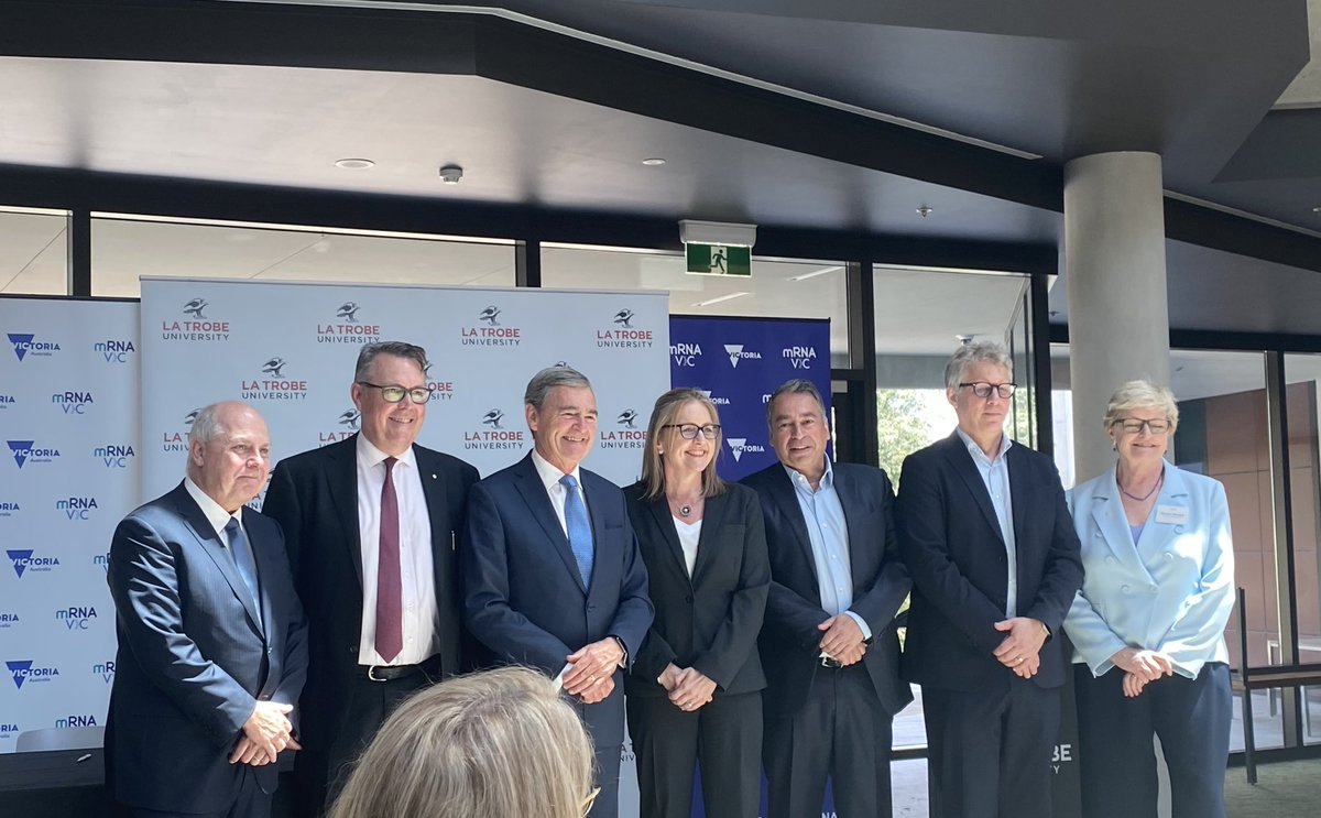 Congratulations to @VicGovAu and mRNA Victoria on the agreement with @BioNTech_Group to establish a presence in Melbourne! This will enhance lifesaving solutions for Victorians, Australians and the region. It also enhances the state’s world leading life sciences expertise 🧬🔬