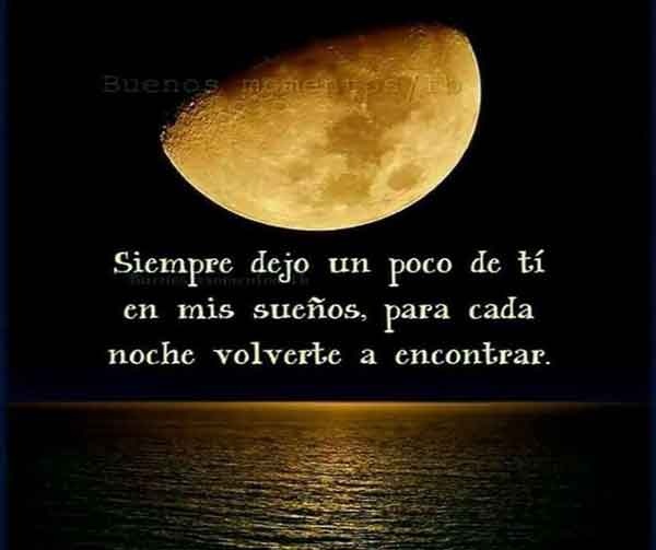 Te espero 
cuando miremos al cielo de noche: 
Tú allá, yo aquí.
#FelizNocheAmigos